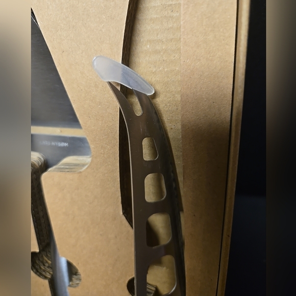 2pc Silver Cheese Knife & Slicer Peeler Set Made With Stainless Steel - Picture 11 of 16